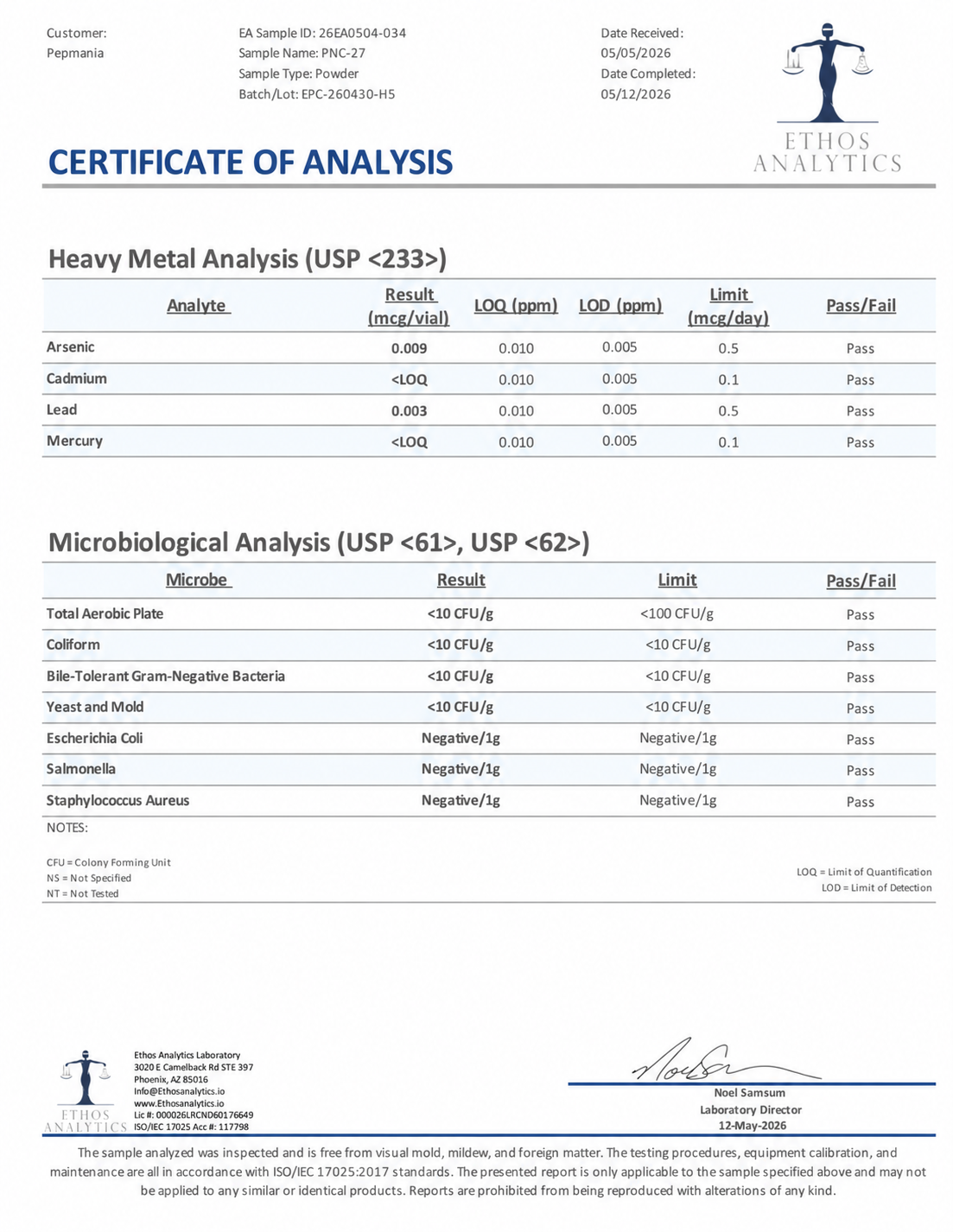 PNC-27 5mg - Image 3