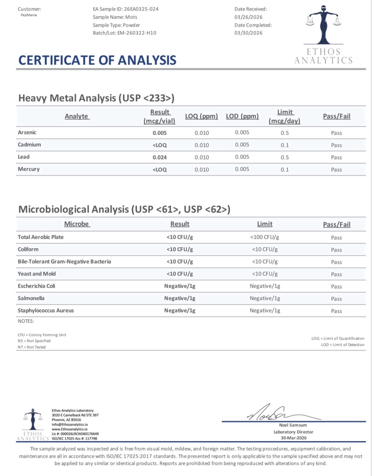 Mots-C 10mg - Image 3