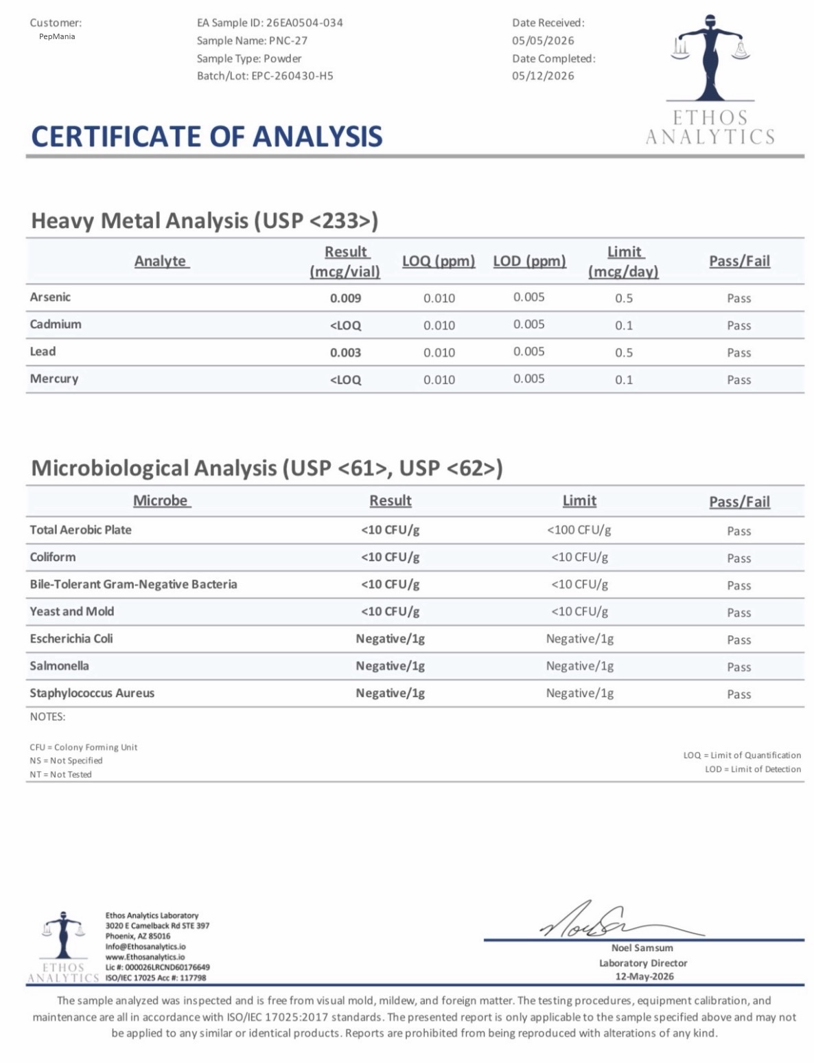 PNC-27 5mg - Image 3